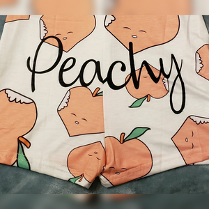Peachy Short Sleeve Onesie Romper