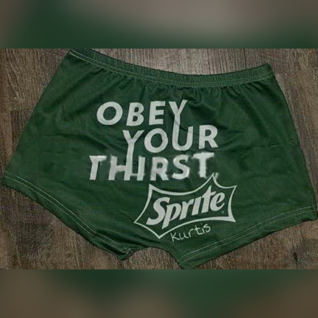Obey your Thirst Snack Yoga Shorts